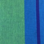 Bordløbere – håndvævede og bæredygtige  – blå og grønstribede Boligtekstiler