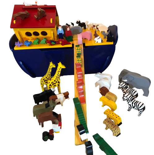 Noahs Ark – bæredygtigt og lærende trælegetøj Legetøj