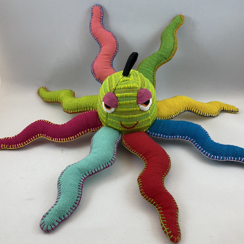 Blæksprutten – bæredygtigt tøjdyr Legetøj