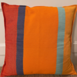 Sofapuder – håndvævede og bæredygtige (orange) Boligtekstiler