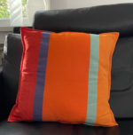 Sofapuder – håndvævede og bæredygtige (orange) Boligtekstiler