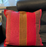 Sofapuder – håndvævede og bæredygtige (rød) Boligtekstiler