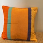 Sofapuder – håndvævede og bæredygtige (gul / orange ) (Kopier) Boligtekstiler