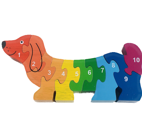 Gravhunden – bæredygtigt og lærende trælegetøj Lærende legetøj
